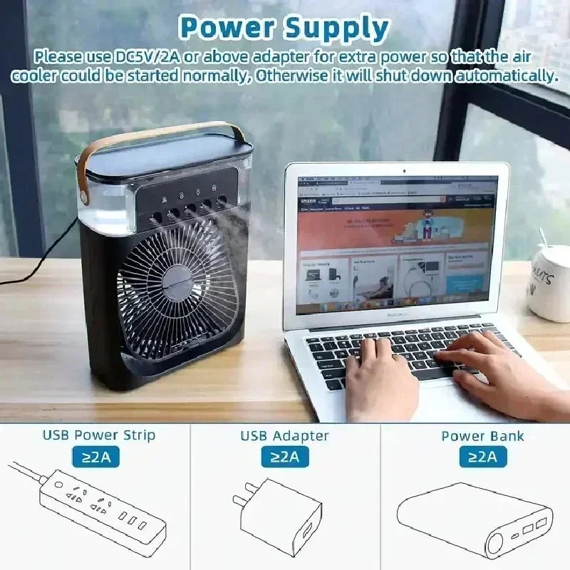 Fan AIr Conditioner Household